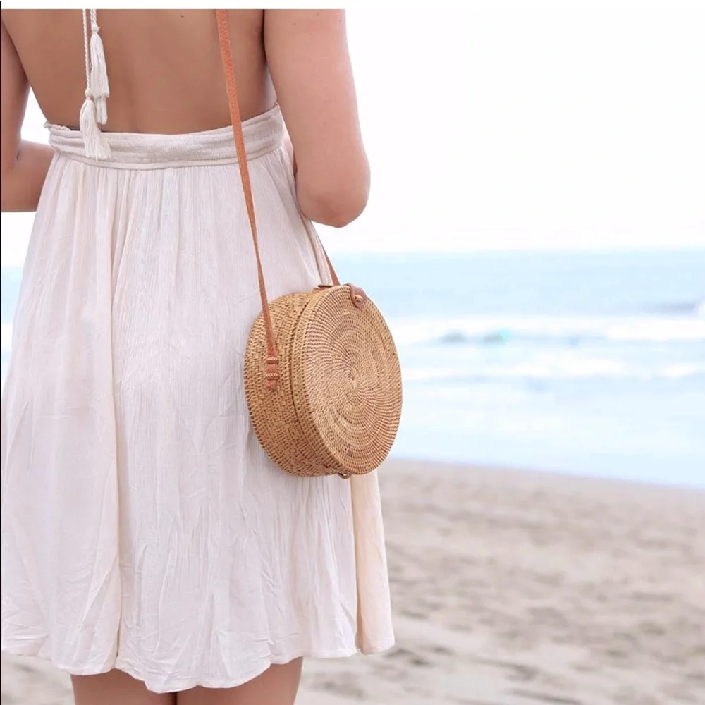 Amarii handmade woven 🌾rattan bag - Picture 2 of 9